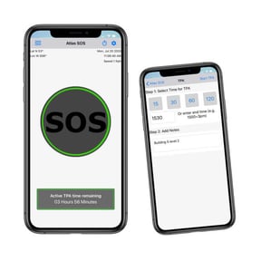 Atlas SOS on iPhone - padded